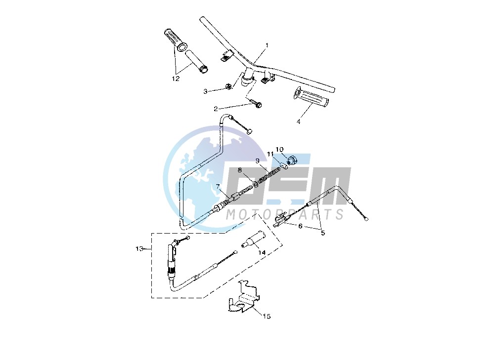 STEERING HANDLE- CABLE