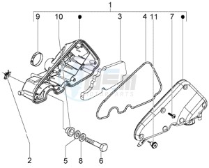 LX 50 4T U.S.A. drawing Air Cleaner