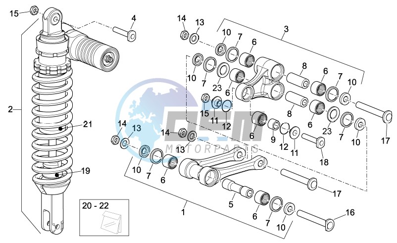 Rear Shock absorber