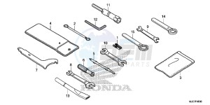 CBR650F 2ED - (2ED) drawing TOOL