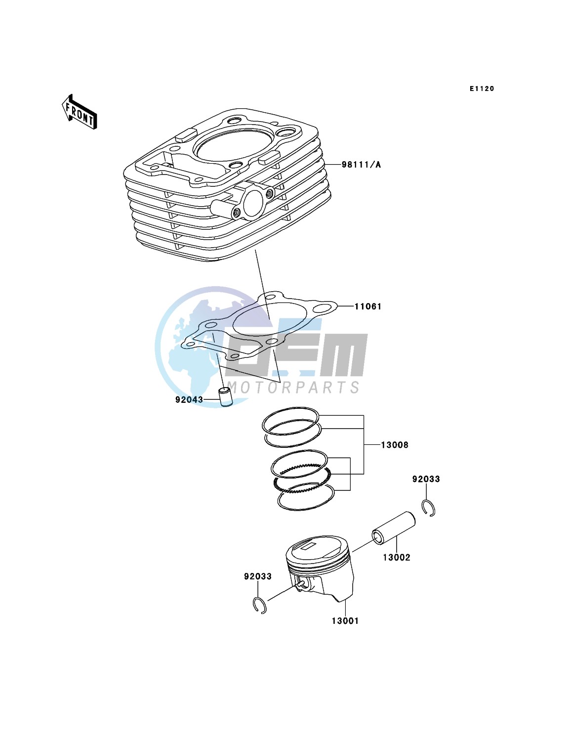 Cylinder/Piston(s)