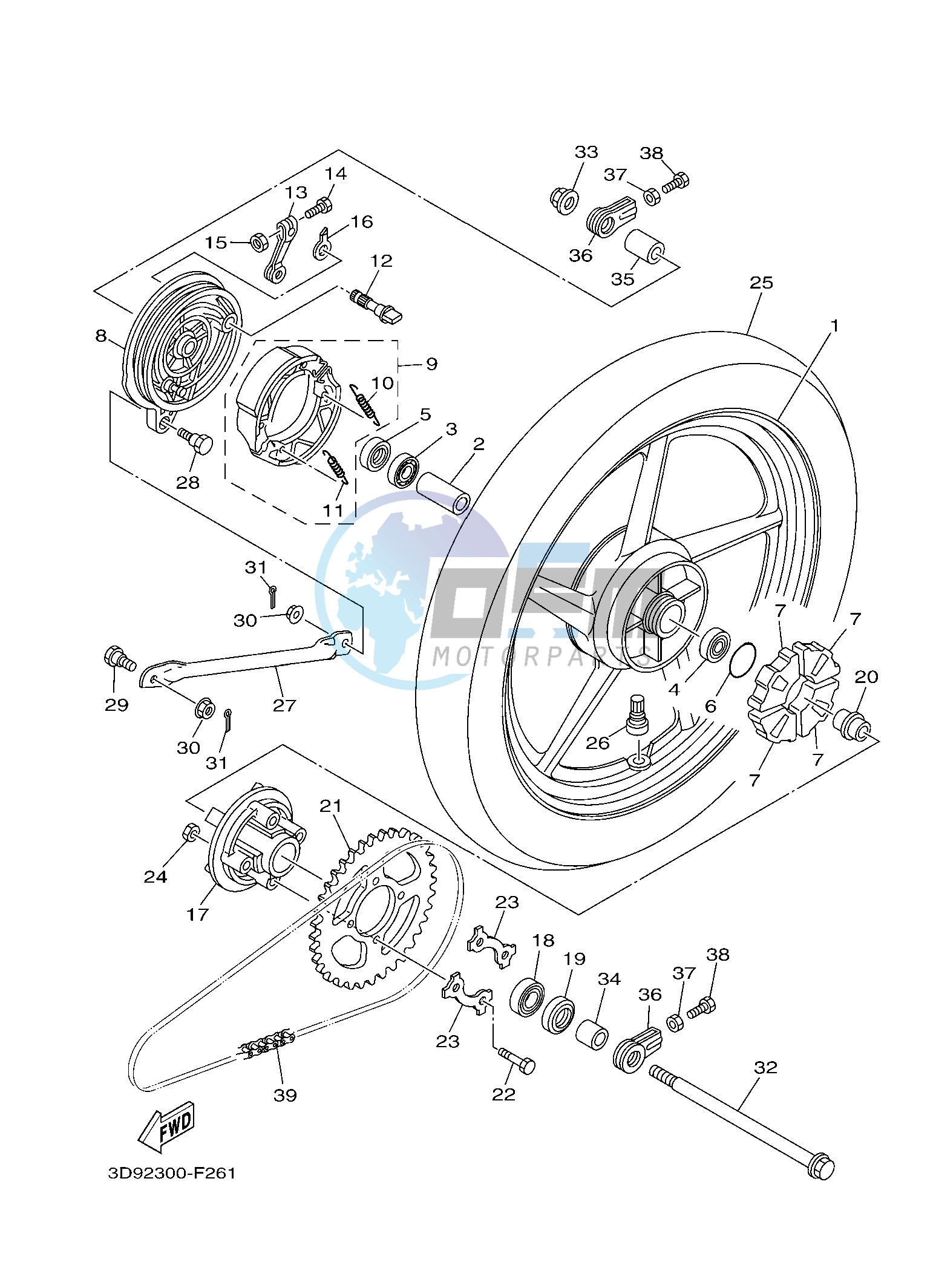 REAR WHEEL