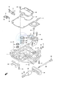 DF 90A drawing Engine Holder