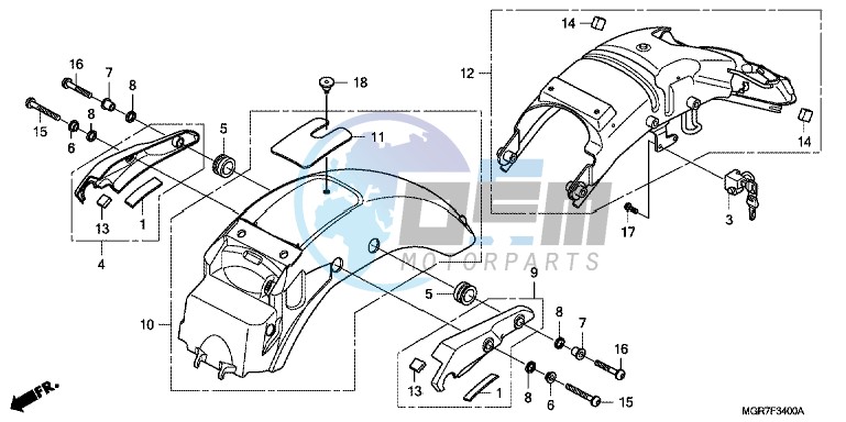 REAR FENDER