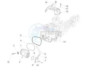 PRIMAVERA 150 4T 3V IE NOABS E3 (NAFTA) drawing Cylinder head cover