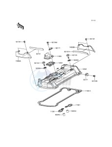 VULCAN S EN650AGF XX (EU ME A(FRICA) drawing Cylinder Head Cover