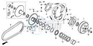 PES150R 125 drawing DRIVEN FACE