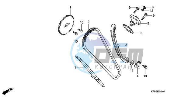 CAM CHAIN/TENSIONER