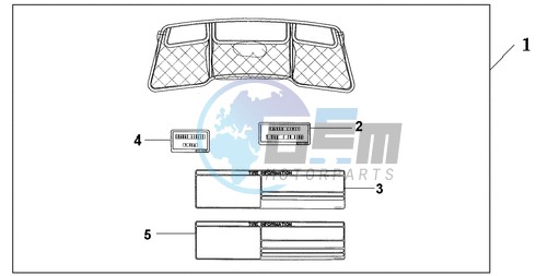 INNER TRUNK LID ORG