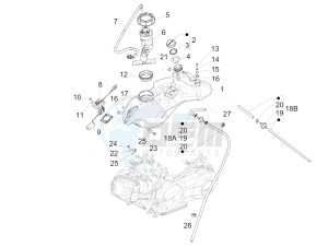 150 4T 3V ie Primavera (APAC, LATAM) (AU, S.A., TH, TN, VT) drawing Fuel tank