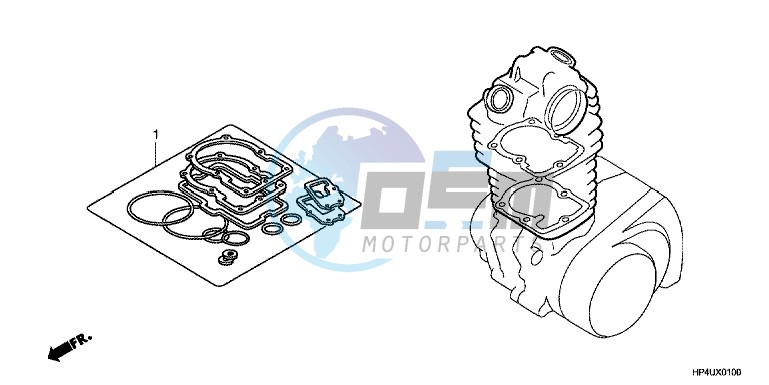 GASKET KIT A