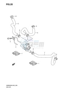 GSR600 (E2) drawing 2ND AIR