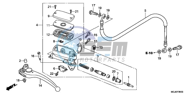 CLUTCH MASTER CYLINDER