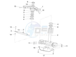 RSV4 1000 RACING FACTORY E4 ABS (APAC) drawing Steering