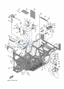 YXF850E YXF85WPBL (BAR7) drawing FRAME