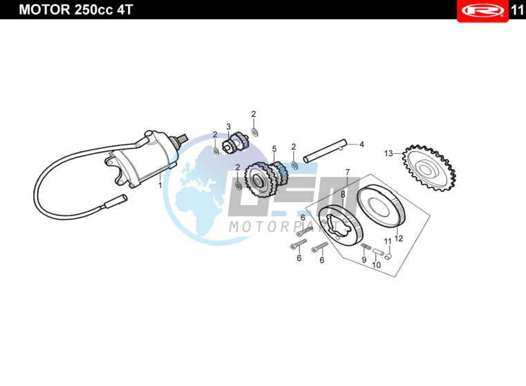 STARTER MOTOR