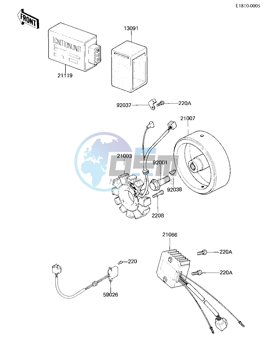 IGNITION_GENERATOR_REGULATOR -- 81 D2- -