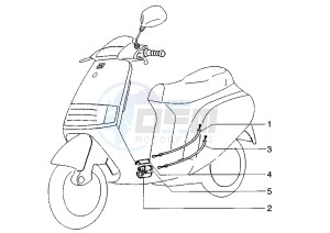 SKIPPER 125-150 drawing Transmission Throttle