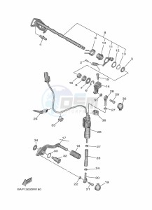 MT-09 MTN890 (B7NC) drawing SHIFT SHAFT