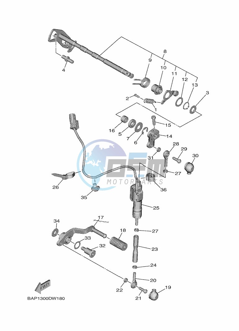 SHIFT SHAFT