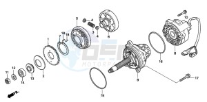 ST1100 drawing GENERATOR (ST1100S/AS)