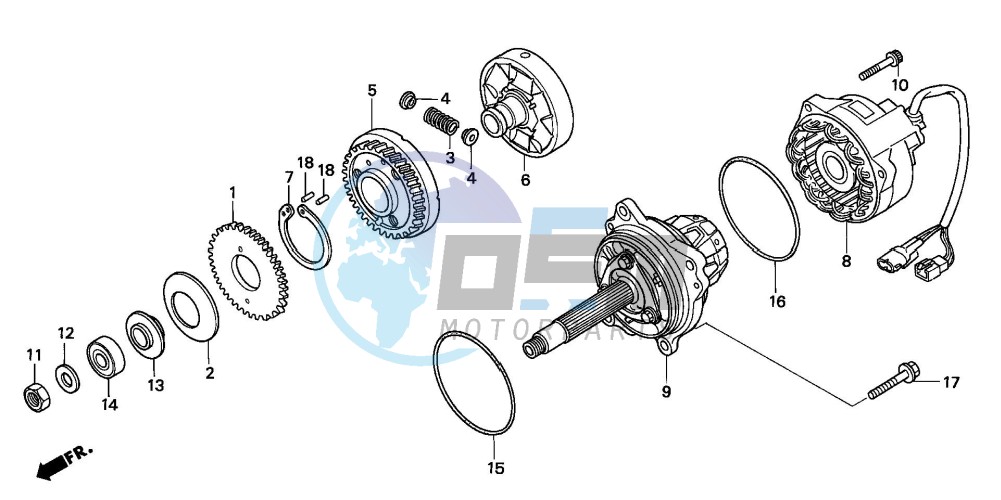 GENERATOR (ST1100S/AS)