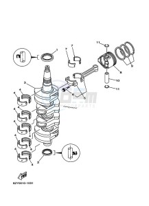 FT50CETL drawing CRANKSHAFT--PISTON