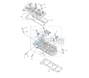 FJR AS 1300 drawing CYLINDER HEAD