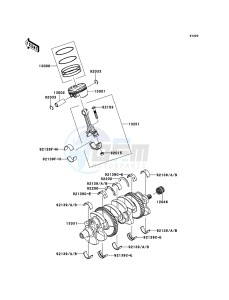 NINJA_ZX-10R_ABS ZX1000KDF FR XX (EU ME A(FRICA) drawing Crankshaft/Piston(s)