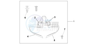 ST1300A drawing MIRROR DEFLECTOR