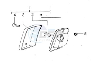 50 FL2 drawing Rear turn indicator