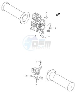 AE50 (E71) drawing HANDLE SWITCH