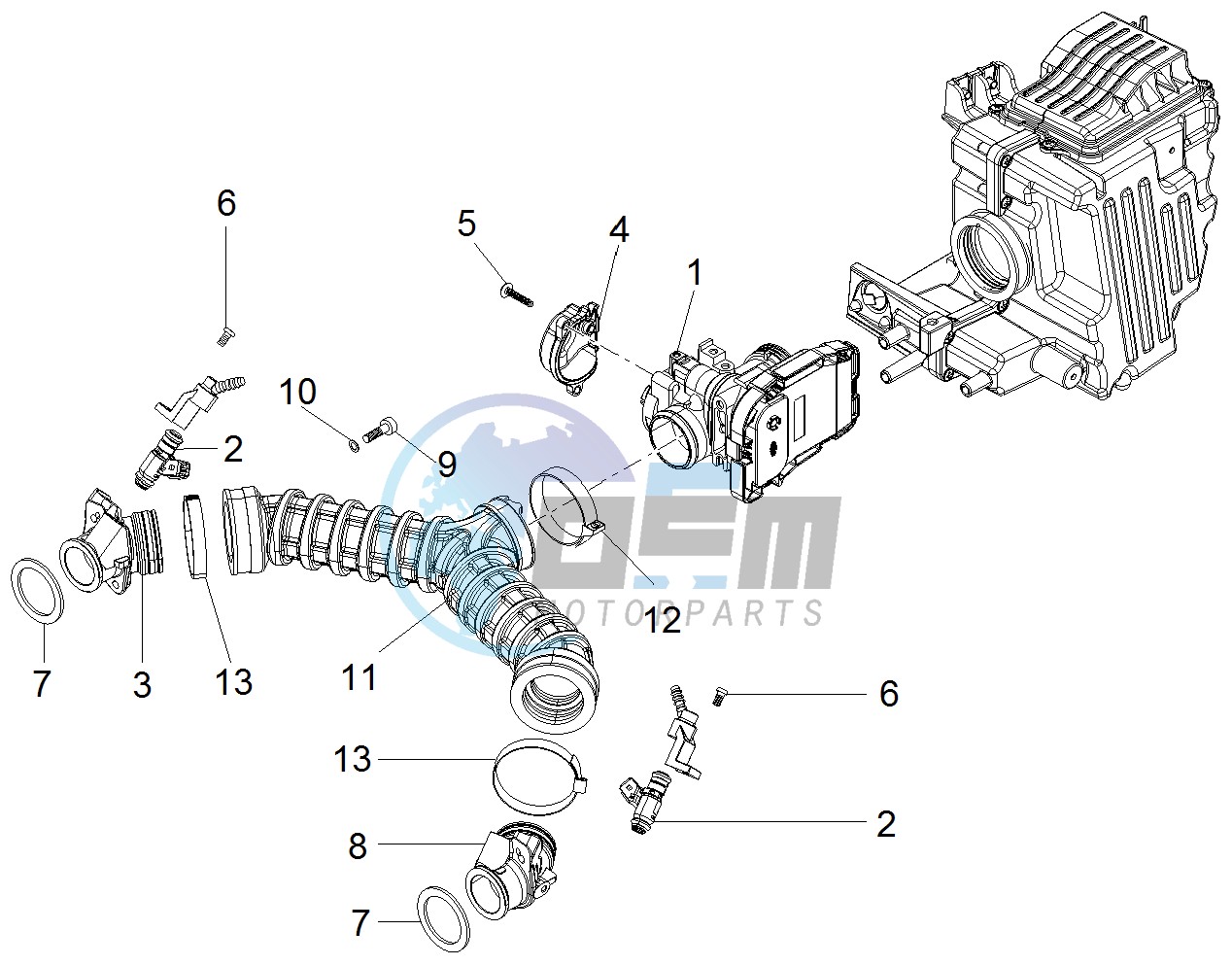 Throttle body