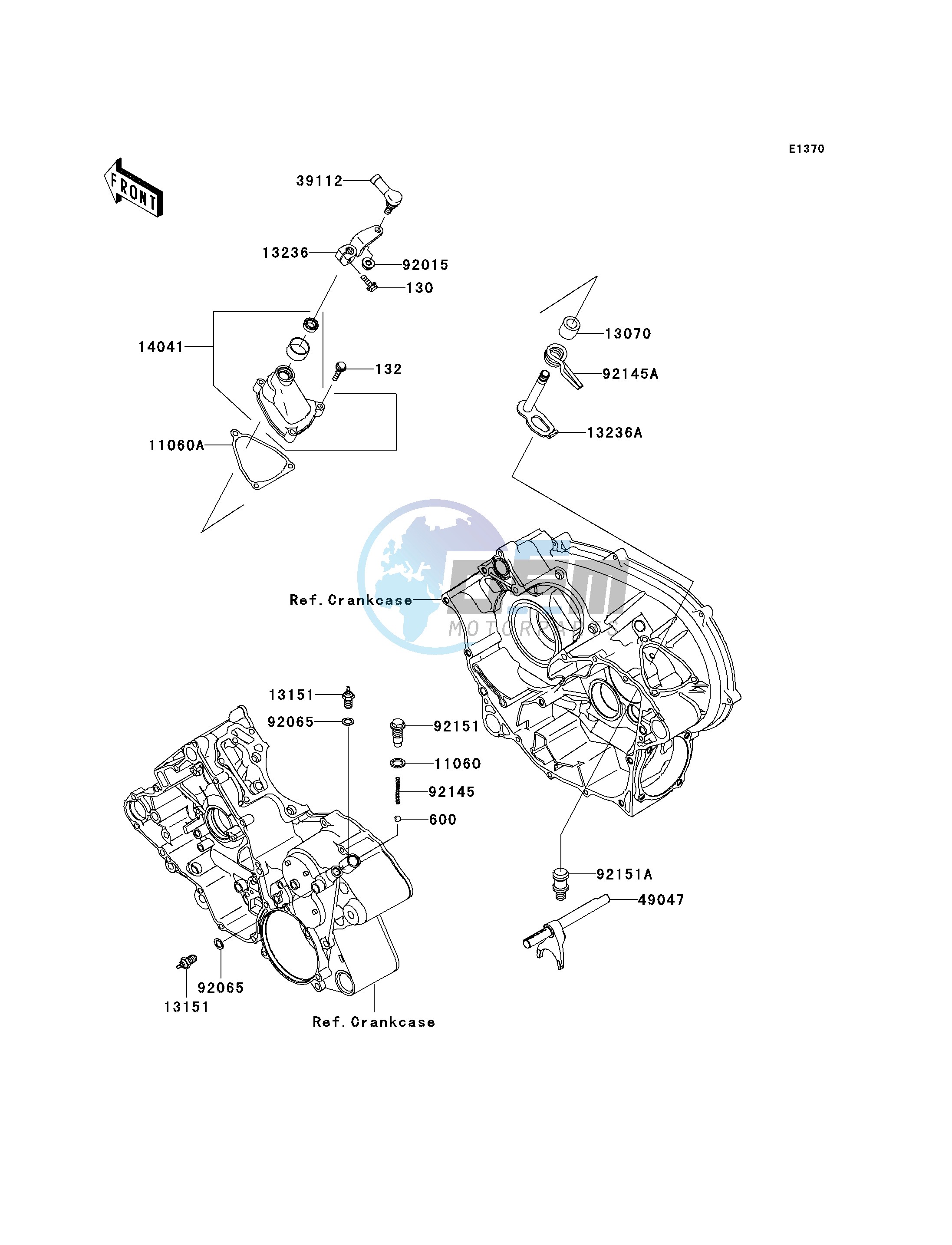 GEAR CHANGE MECHANISM