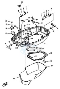 E60HM drawing BOTTOM-COWLING