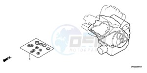 NSA700A9 Europe Direct - (ED / MME) drawing GASKET KIT B