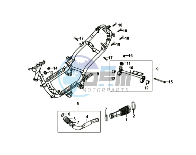 FRAME / ENGINE MOUNT