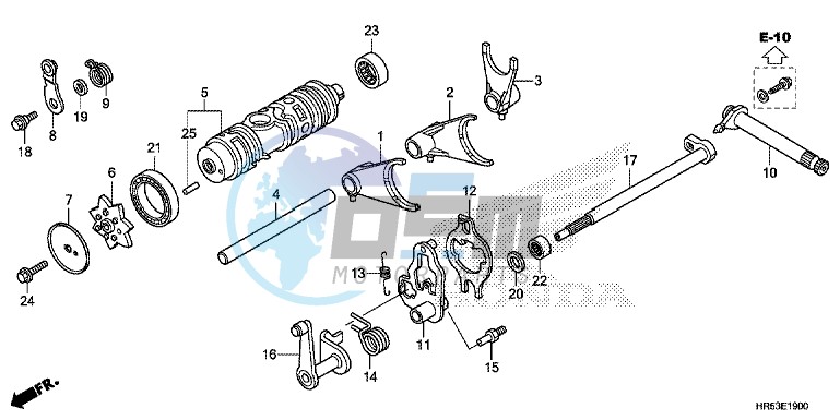 GEARSHIFT FORK