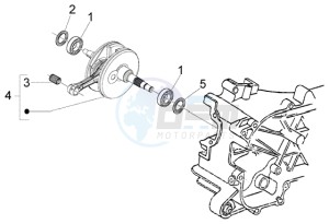 LX 50 2T drawing Crankshaft