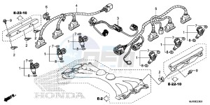 GL1800CF F6C ED drawing INJECTOR