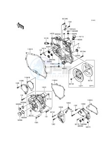 Z250SL BR250EGF XX (EU ME A(FRICA) drawing Engine Cover(s)