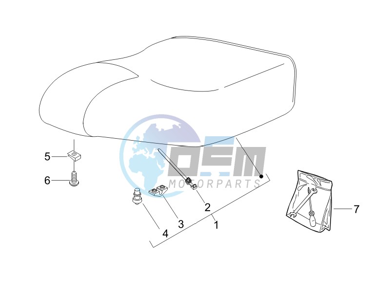 Saddle seats - Tool roll