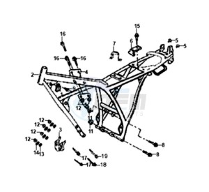 XS125-K drawing FRAME