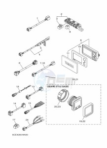 F300BETX drawing OPTIONAL-PARTS-1