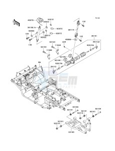 KAF 620 J [MULE 3010 TRANS4X4] (J6J-J8F) J6F drawing FRAME