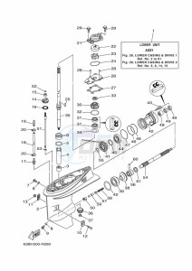 40VEOL drawing LOWER-CASING-x-DRIVE-1