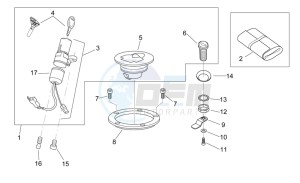 RS 50 drawing Lock hardware kit