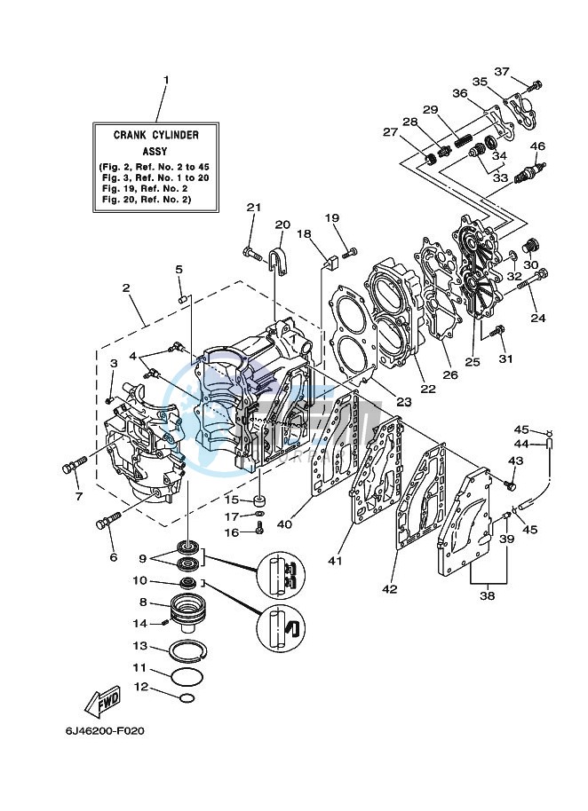 CYLINDER--CRANKCASE