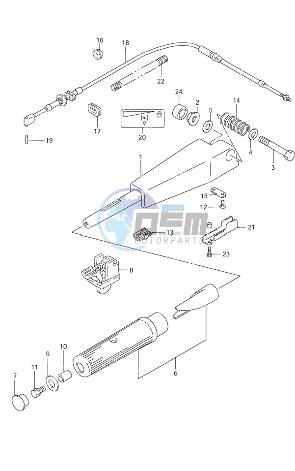 Tiller Handle