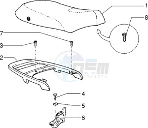 Sfera RST 50 drawing Saddle